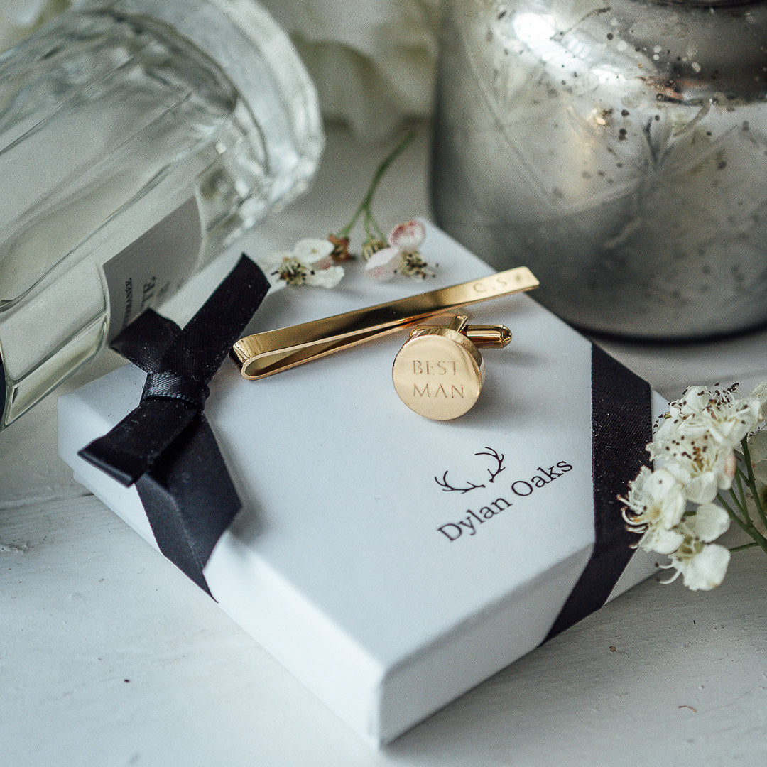 personalised tie pin